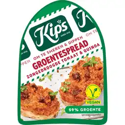 Dekamarkt Kips Spread vega zongedroogde tomaat aanbieding