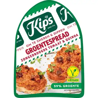Dekamarkt Kips Spread vega zongedroogde tomaat aanbieding