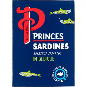 Dekamarkt Princes Sardines in olijfolie aanbieding