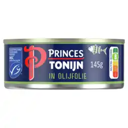 Dekamarkt Princes Tonijnstukken in olijfolie aanbieding