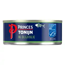 Dekamarkt Princes Tonijnstukken in olijfolie aanbieding