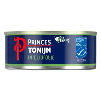 Dekamarkt Princes Tonijnstukken in olijfolie aanbieding