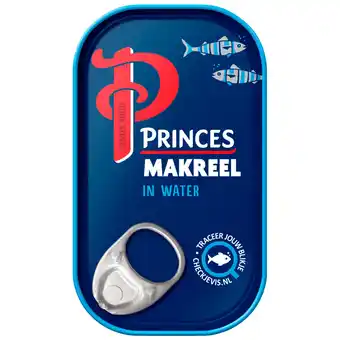 Dekamarkt Princes Makreelfilet in water aanbieding