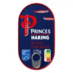 Dekamarkt Princes Haringfilet in milde tomatensaus aanbieding