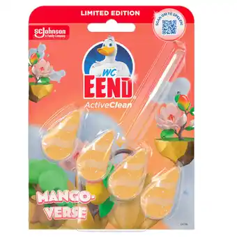 Dekamarkt WC-eend Toiletblok houder active clean mango aanbieding