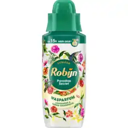 Dekamarkt Robijn Wasparfum paradise secret aanbieding