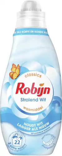 Dekamarkt Robijn Vloeibaar wasmiddel k&k wit 22 wasbeurten aanbieding