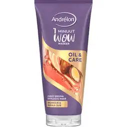 Dekamarkt Andrélon Haarmasker oil&care aanbieding