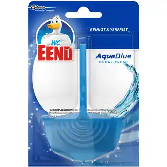 Dekamarkt WC-Eend Toiletblok aqua blue 4 in 1 aanbieding