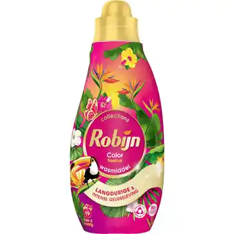 Dekamarkt Robijn Vloeibaar wasmiddel tropical 19 wasbeurten aanbieding