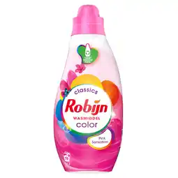 Dekamarkt Robijn Vloeibaar wasmiddel k & k color pink sens. 19 wasbeurten aanbieding