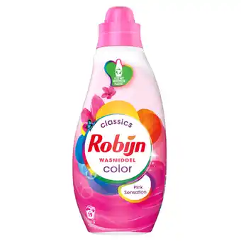 Dekamarkt Robijn Vloeibaar wasmiddel k & k color pink sens. 19 wasbeurten aanbieding