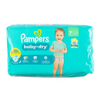 Dekamarkt Pampers Baby-dry maat 7 aanbieding