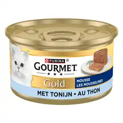 Dekamarkt Gourmet Gold mousse met tonijn aanbieding
