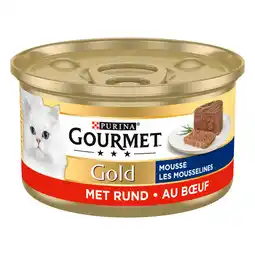 Dekamarkt Gourmet Gold mousse met rundvlees aanbieding