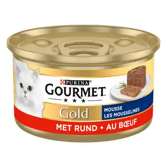 Dekamarkt Gourmet Gold mousse met rundvlees aanbieding