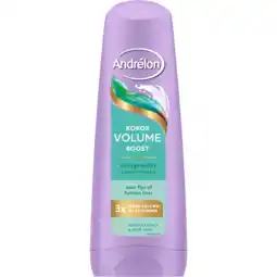 Dekamarkt Andrélon Cremespoeling volume boost aanbieding