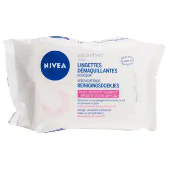 Dekamarkt Nivea Reinigingsdoekjes droge huid aanbieding