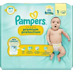 Dekamarkt Pampers Premium protection maat 1 aanbieding