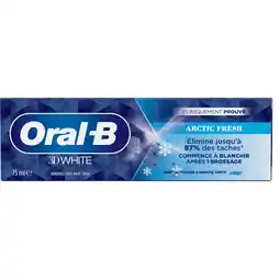 Dekamarkt Oral-B Tandpasta 3d white arctic fresh aanbieding