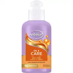 Dekamarkt Andrélon Haarcreme oil&care aanbieding