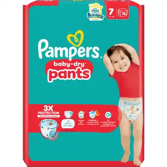 Dekamarkt Pampers Baby-dry pants maat 7 aanbieding