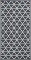 Bol.com vidaXL Buitenkleed 160x230 cm PP zwart aanbieding