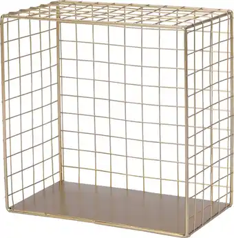Intratuin Intratuin wandrek Vi goud 26 x 14 x 26 cm aanbieding