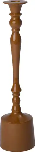 Intratuin Intratuin kandelaar Heros bruin D 9 H 36 cm aanbieding