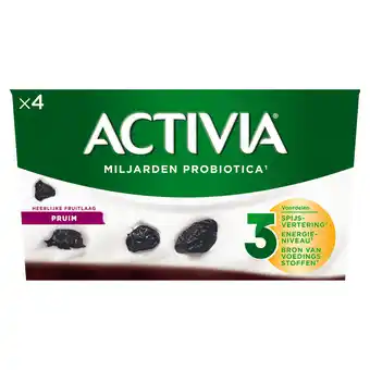 Dekamarkt Activia Yoghurt pruim aanbieding