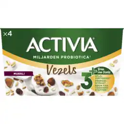 Dekamarkt Activia Yoghurt muesli aanbieding