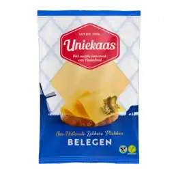 Dekamarkt Uniekaas Belegen plakken 48+ aanbieding
