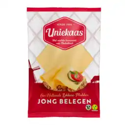 Dekamarkt Uniekaas Jong belegen plakken 48+ aanbieding