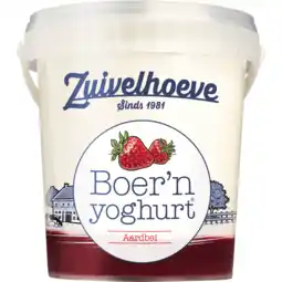 Dekamarkt Zuivelhoeve Boern yoghurt aardbei aanbieding