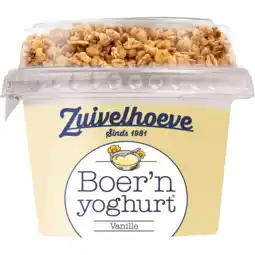 Dekamarkt Zuivelhoeve Boern yoghurt muesli vanille aanbieding