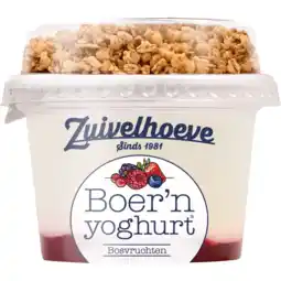 Dekamarkt Zuivelhoeve Boern yoghurt muesli bosvruchten aanbieding