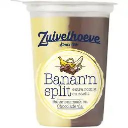 Dekamarkt Zuivelhoeve Boern duo vla bananensplit aanbieding