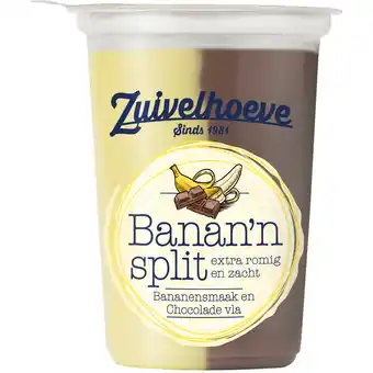 Dekamarkt Zuivelhoeve Boern duo vla bananensplit aanbieding