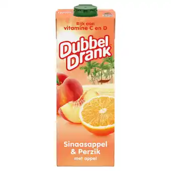 Dekamarkt Dubbeldrank Sinaasappel & perzik aanbieding