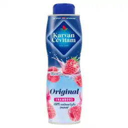 Dekamarkt Karvan Cevitam Limonadesiroop framboos aanbieding
