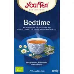 Dekamarkt Yogi Tea Thee bedtime 17 zk aanbieding