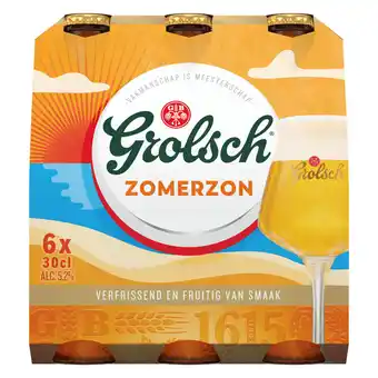 Dekamarkt Grolsch Zomerzon 6 x 30 cl aanbieding