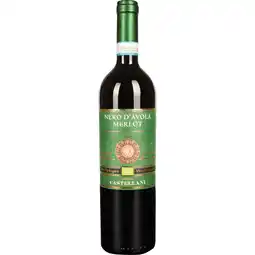 Dekamarkt Castellani Nero d'Avola Merlot biologisch aanbieding