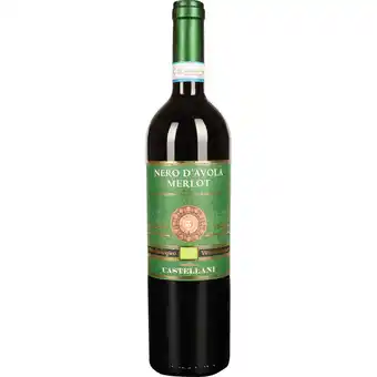 Dekamarkt Castellani Nero d'Avola Merlot biologisch aanbieding