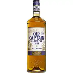 Dekamarkt Old Captain Rum bruin aanbieding