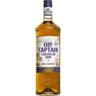 Dekamarkt Old Captain Rum bruin aanbieding