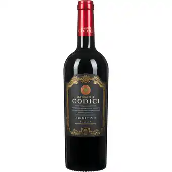 Dekamarkt Codici Masserie primitivo igp aanbieding