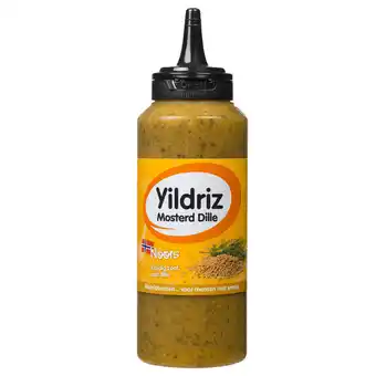 Dekamarkt Yildriz Mosterd dillesaus Noors aanbieding