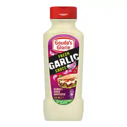 Dekamarkt Gouda's Glorie fresh garlic saus aanbieding