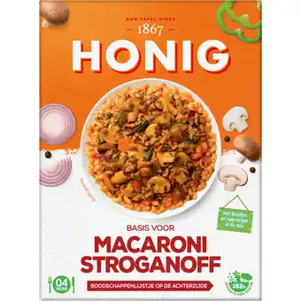Dekamarkt Honig Kruidenmix macaroni-stroganoff aanbieding